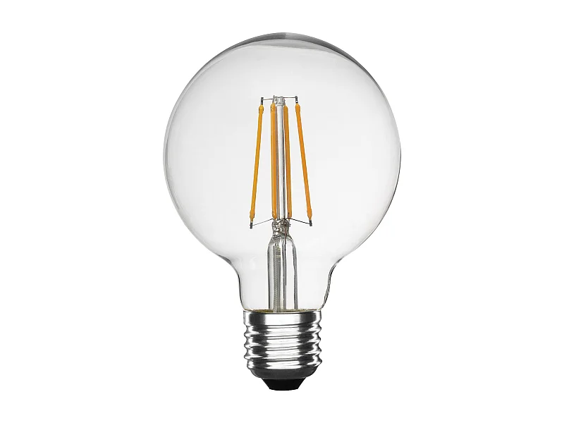 Transparente Kugel-LED-Glühlampe 10 W G125 1400 Lumen 4000 K