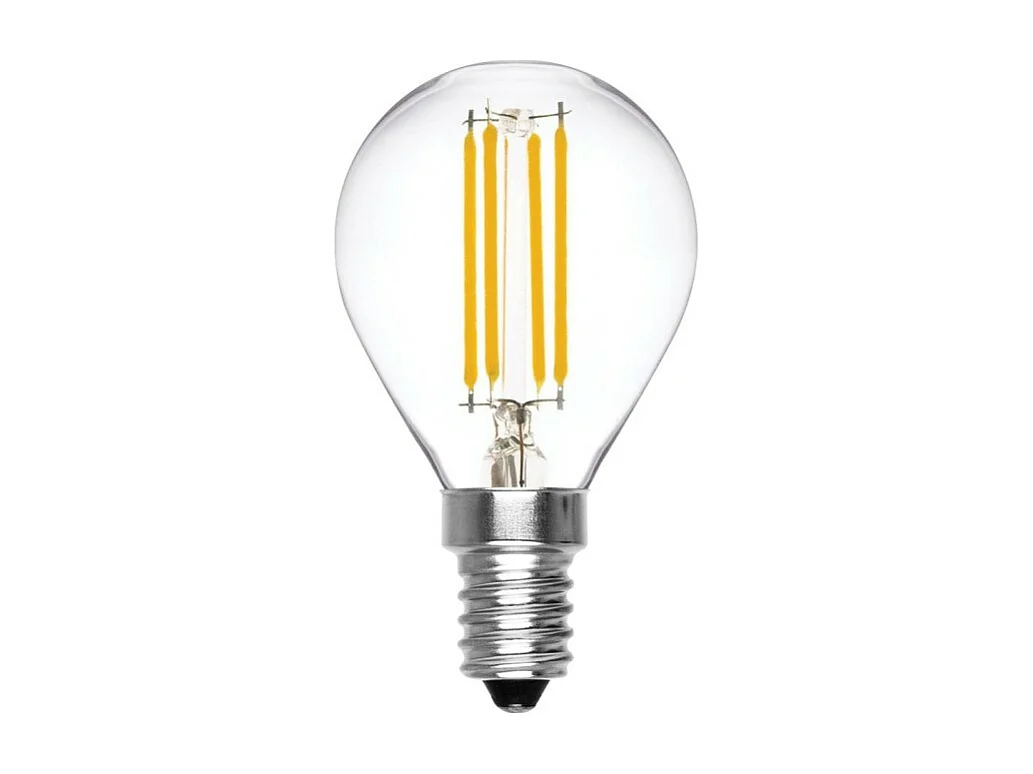 Bombilla LED de filamento E14 de 4 W y 3000 K