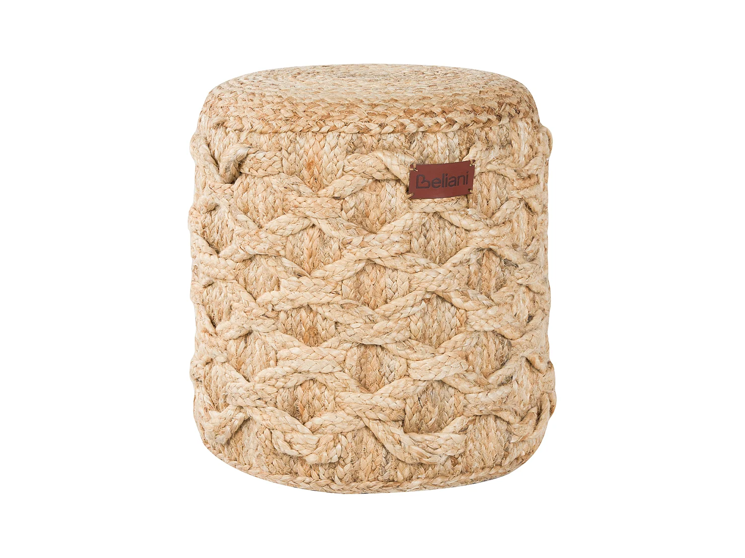 Pouf TURKAN Jute Beige