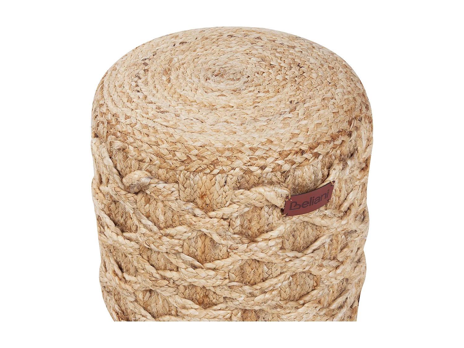 Pouf TURKAN Jute Beige