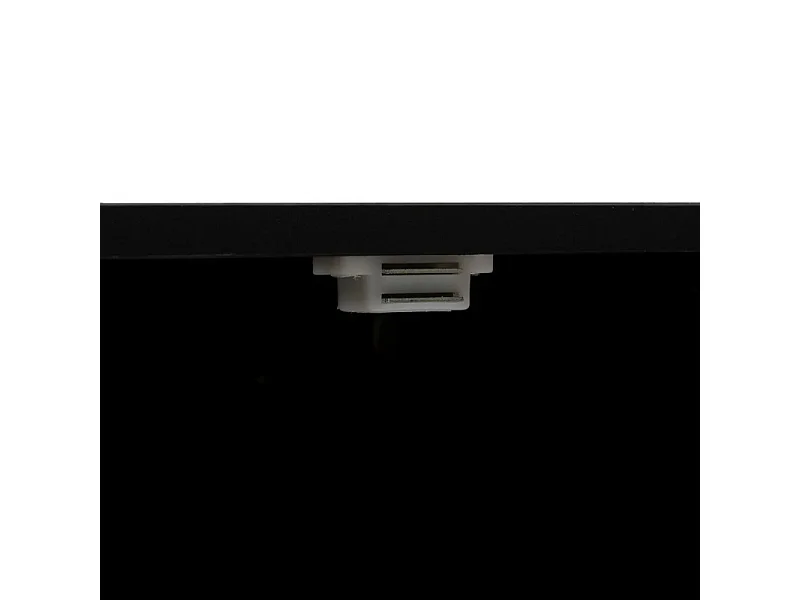 Étagère 9 Cases "Chevrons" 100cm Naturel & Noir