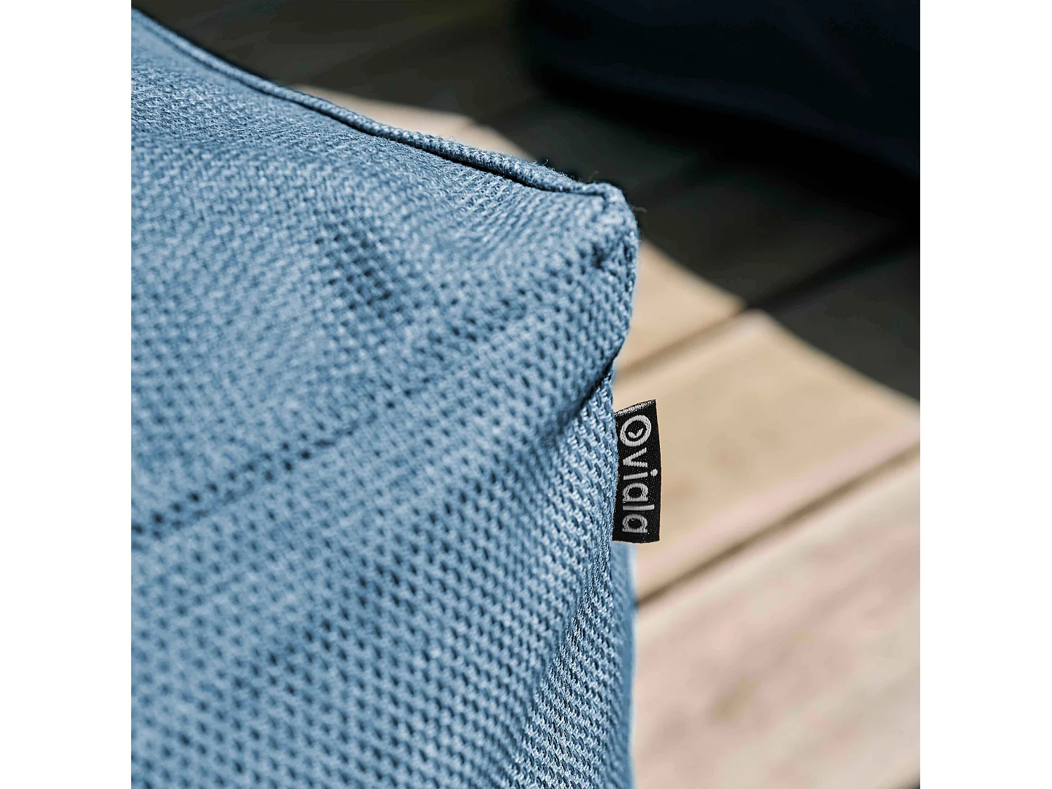 Salon de jardin modulable 3 places bleu pacific - Mixi