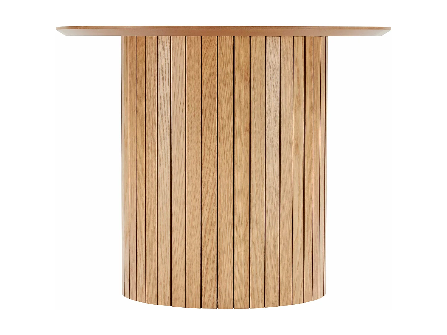 Table à manger avec plateau en MDF plaqué chêne 10 personnes