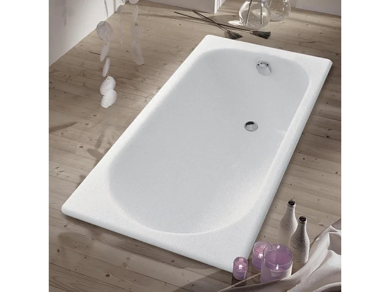 Baignoire en fonte 170 X 70 JACOB DELAFON Soissons avec fond antidérapant