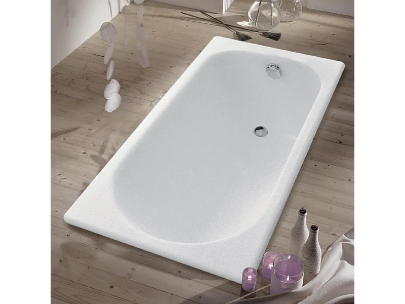 Baignoire en fonte 170 X 70 JACOB DELAFON Soissons avec fond antidérapant