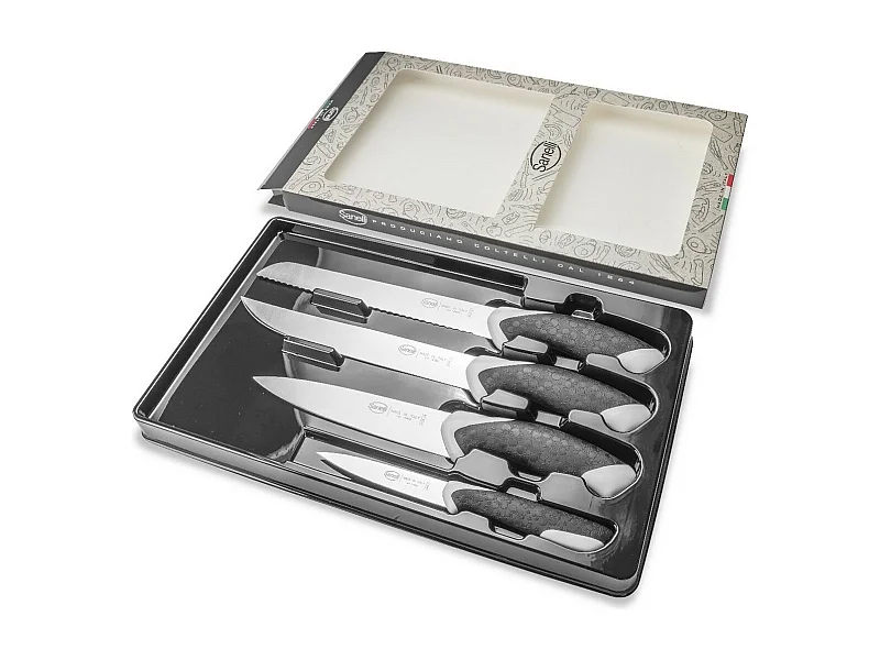 Keuken Messenset Sakura, Zwart, 43x3x24 cm, Sanelli