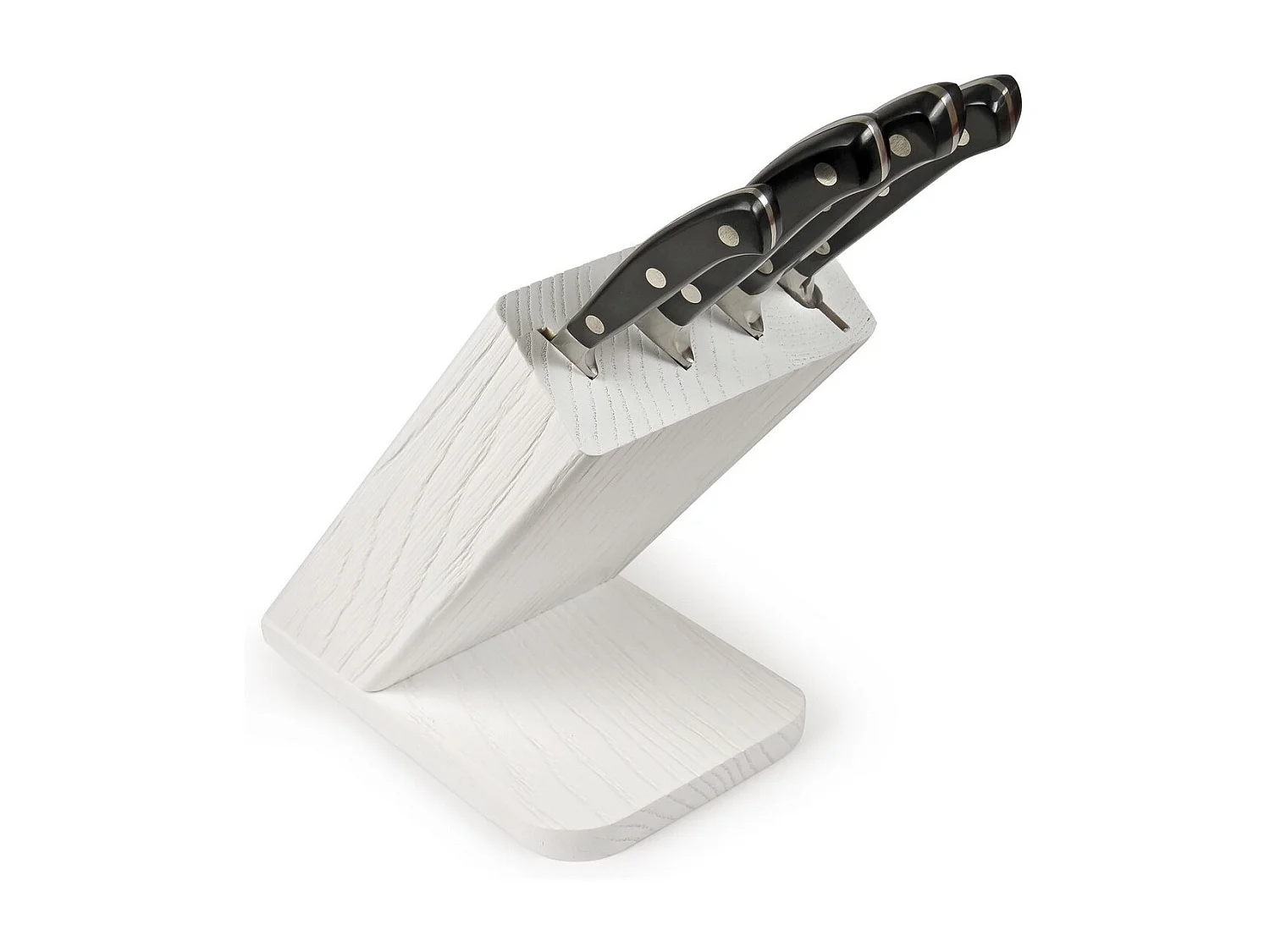 Keuken Messenblok Ergoforge, Zwart, 33x31x13 cm, Sanelli