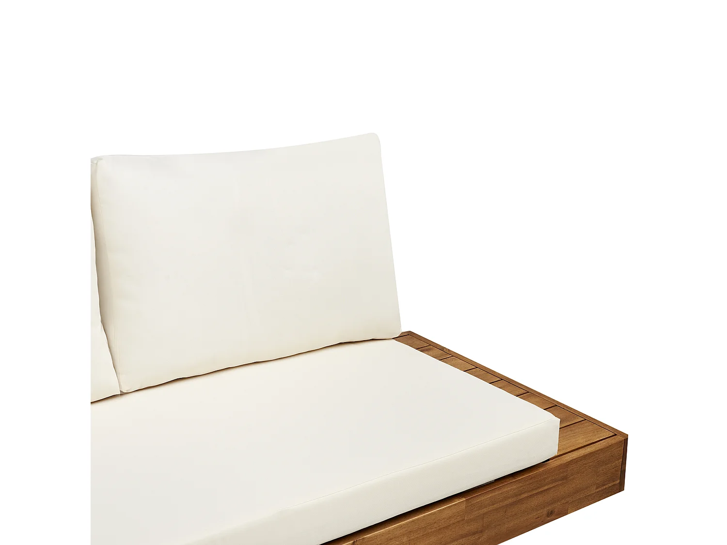 Canapé de jardin 3 places MARETTIMO Bois d'acacia certifié Marron