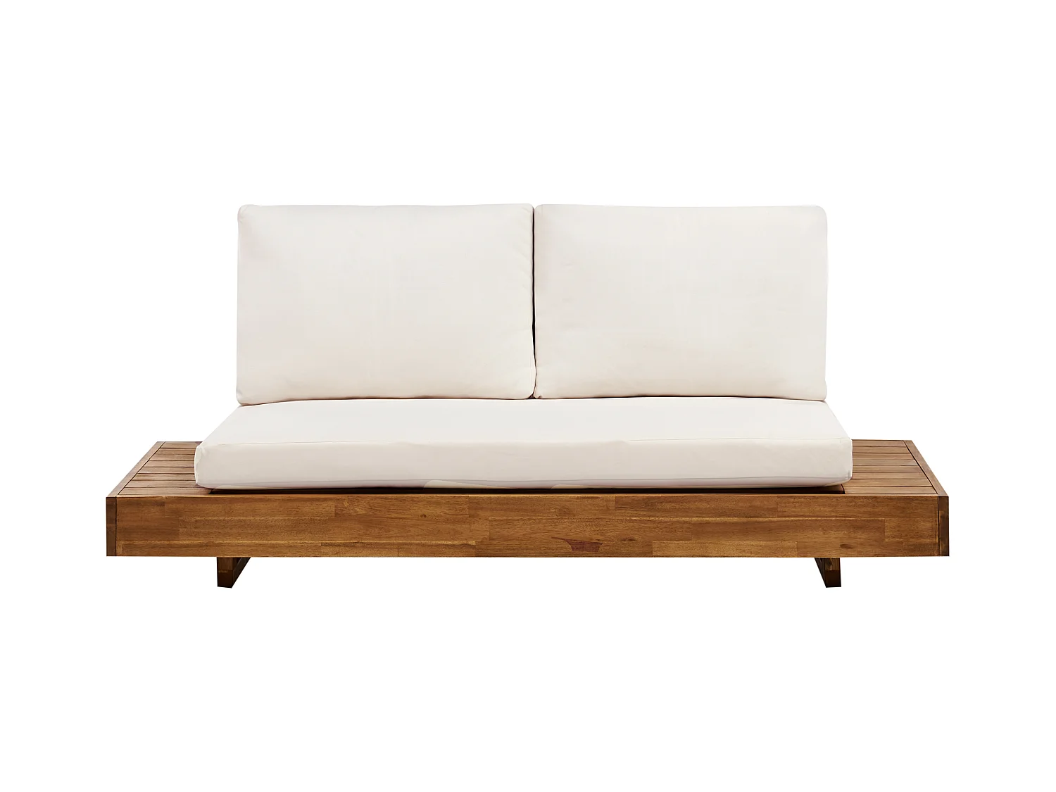 Gartensofa 2-Sitzer MARETTIMO zertifiziertes Akazienholz Braun