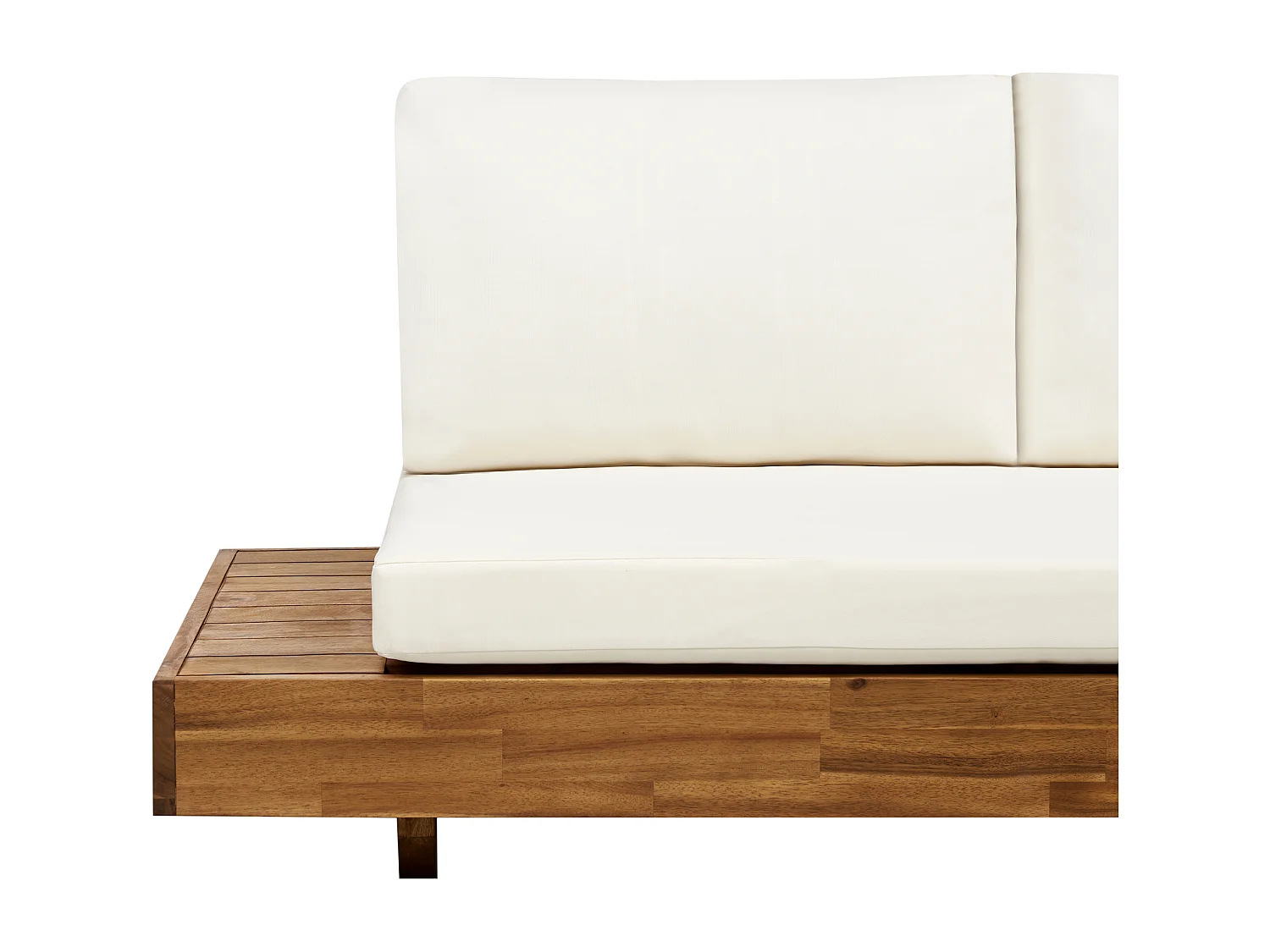 Tuin loungebank 2-zitter MARETTIMO Gecertificeerd acaciahout Bruin