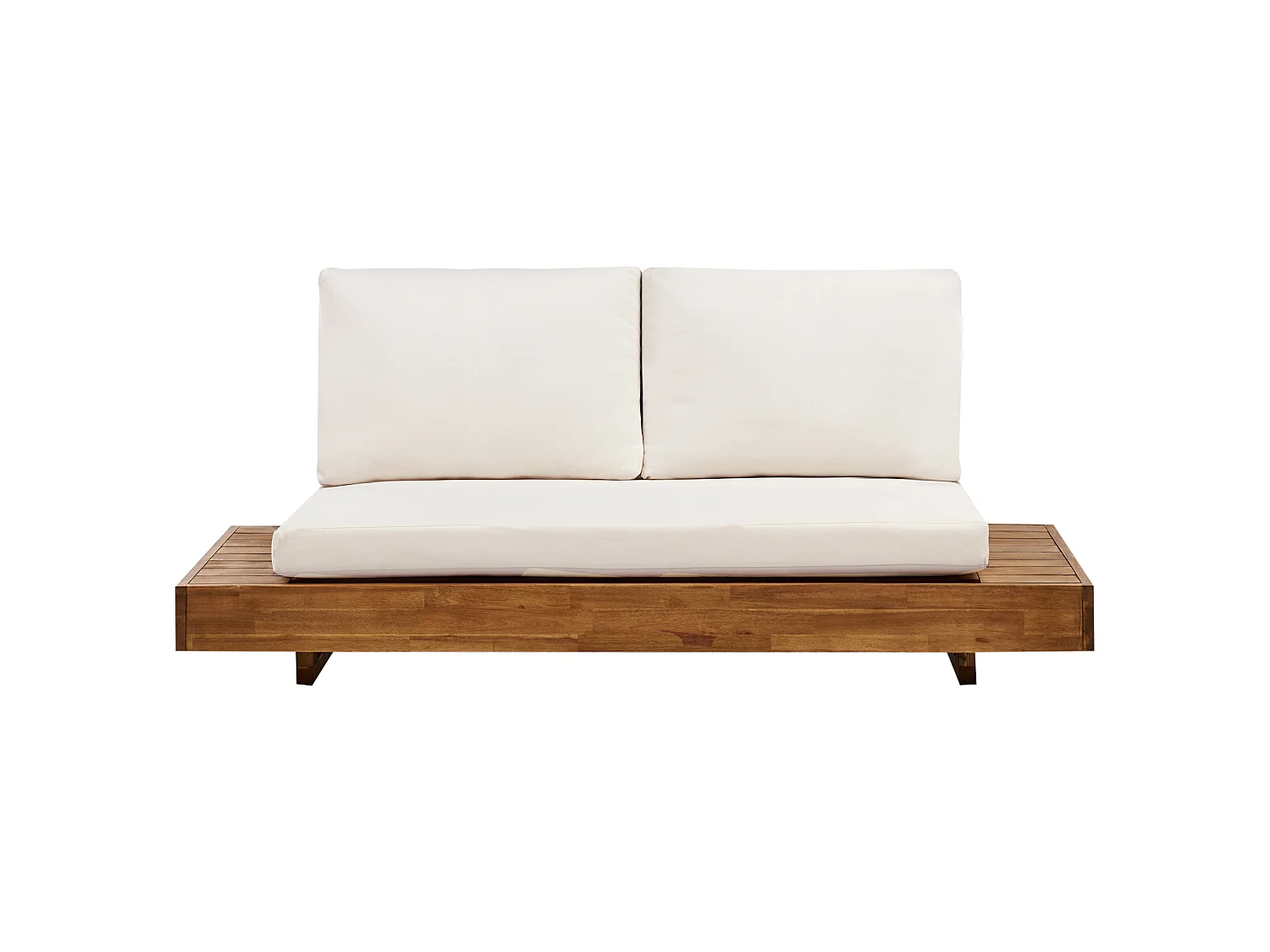 Gartensofa 2-Sitzer MARETTIMO zertifiziertes Akazienholz Braun