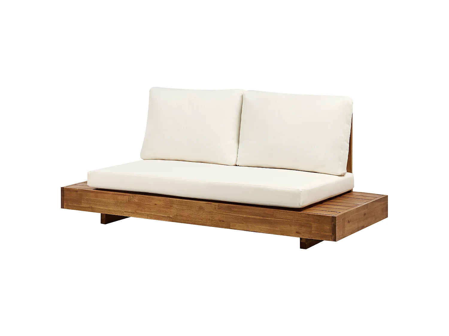 Gartensofa 2-Sitzer MARETTIMO zertifiziertes Akazienholz Braun