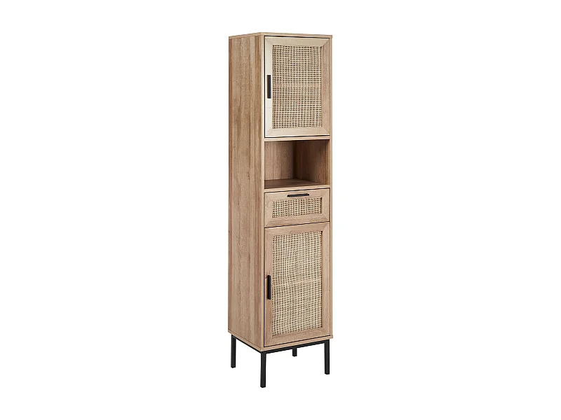 Armadietto da bagno ROSELL 40 cm Marrone chiaro