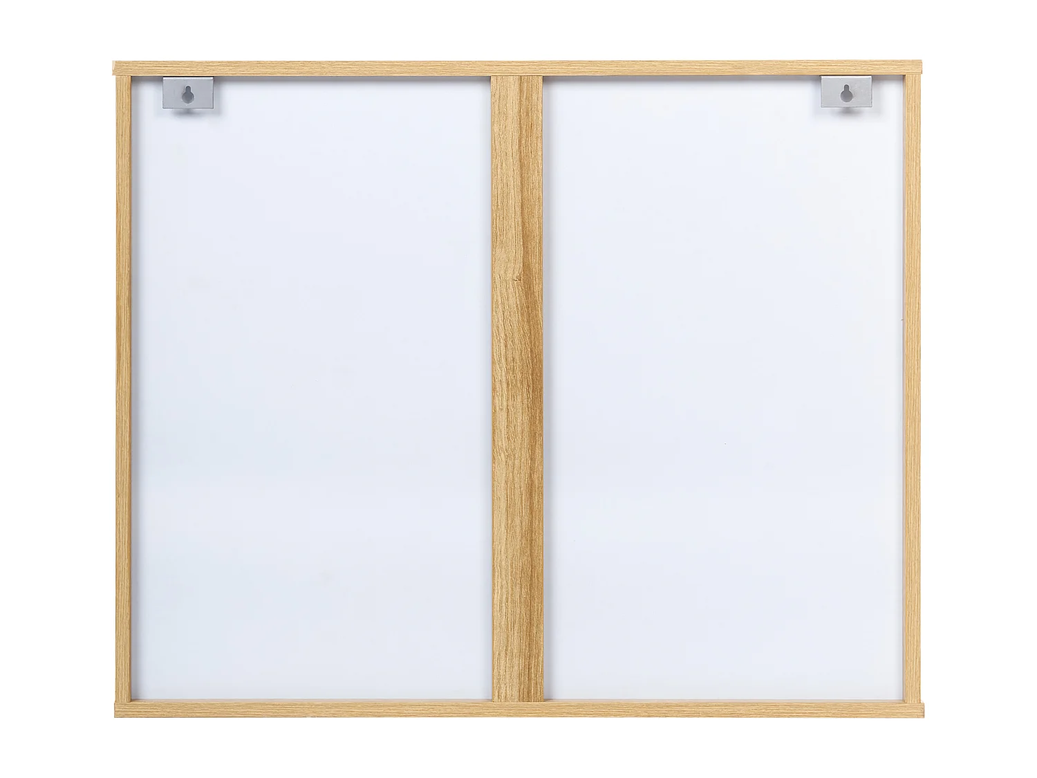 Wandspiegel ROSELL 80 cm 65 cm Holzwerkstoff Hellbraun