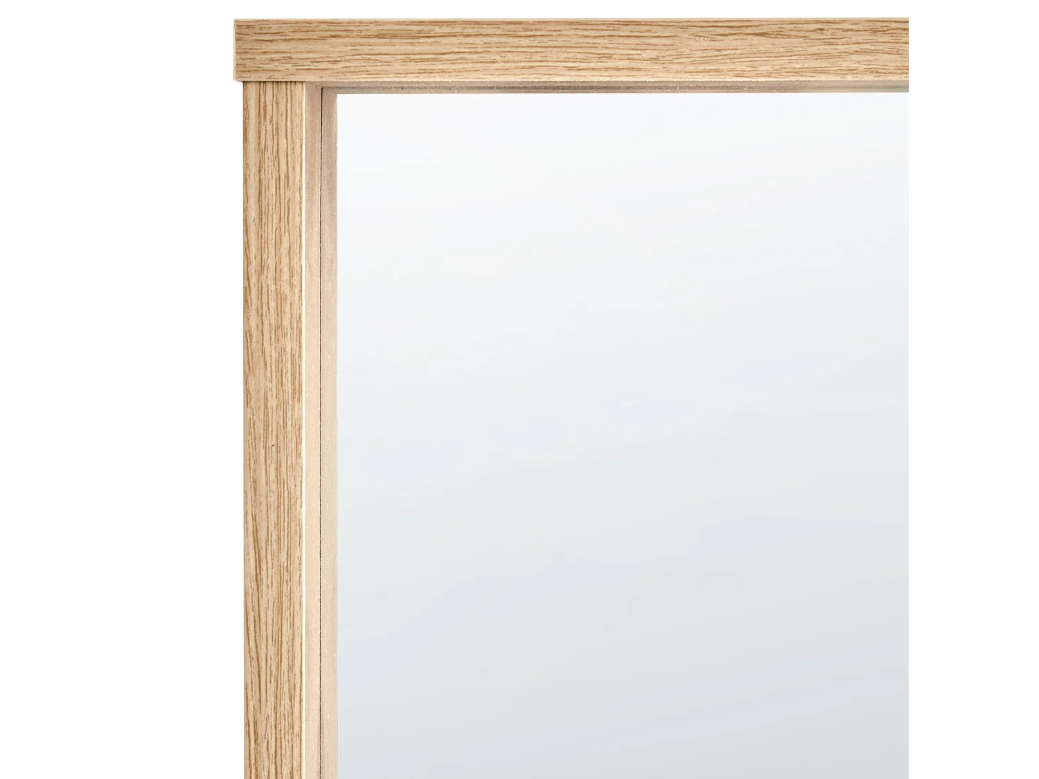 Miroir ROSELL 80 cm 65 cm Marron clair