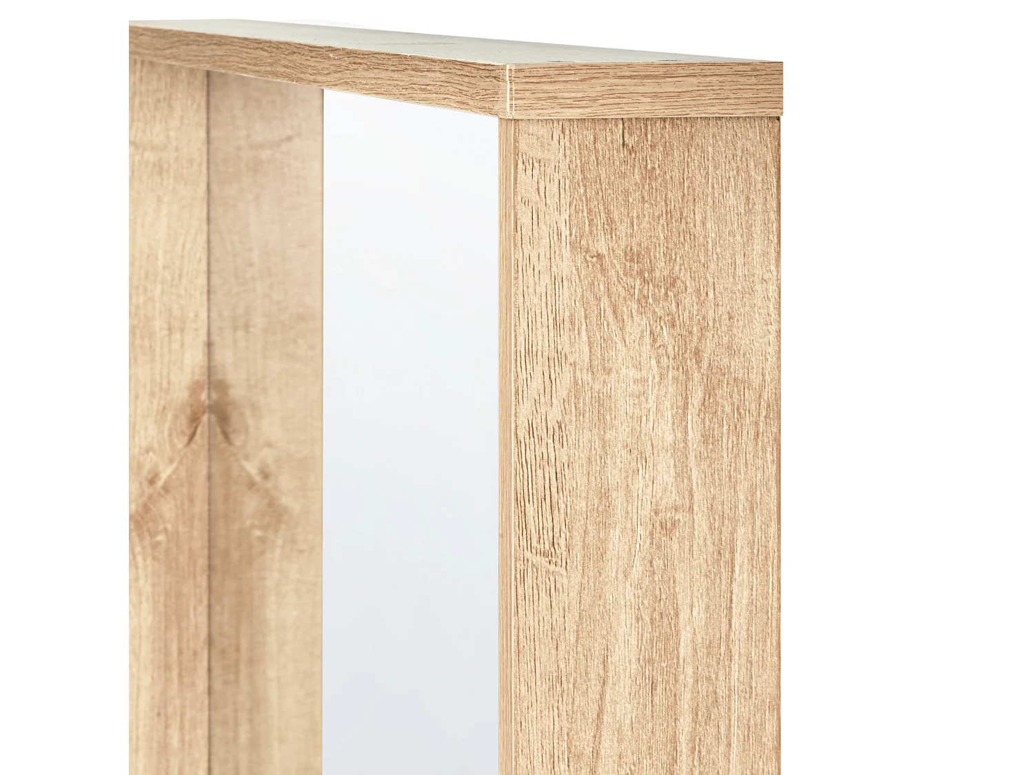 Miroir ROSELL 80 cm 65 cm Marron clair