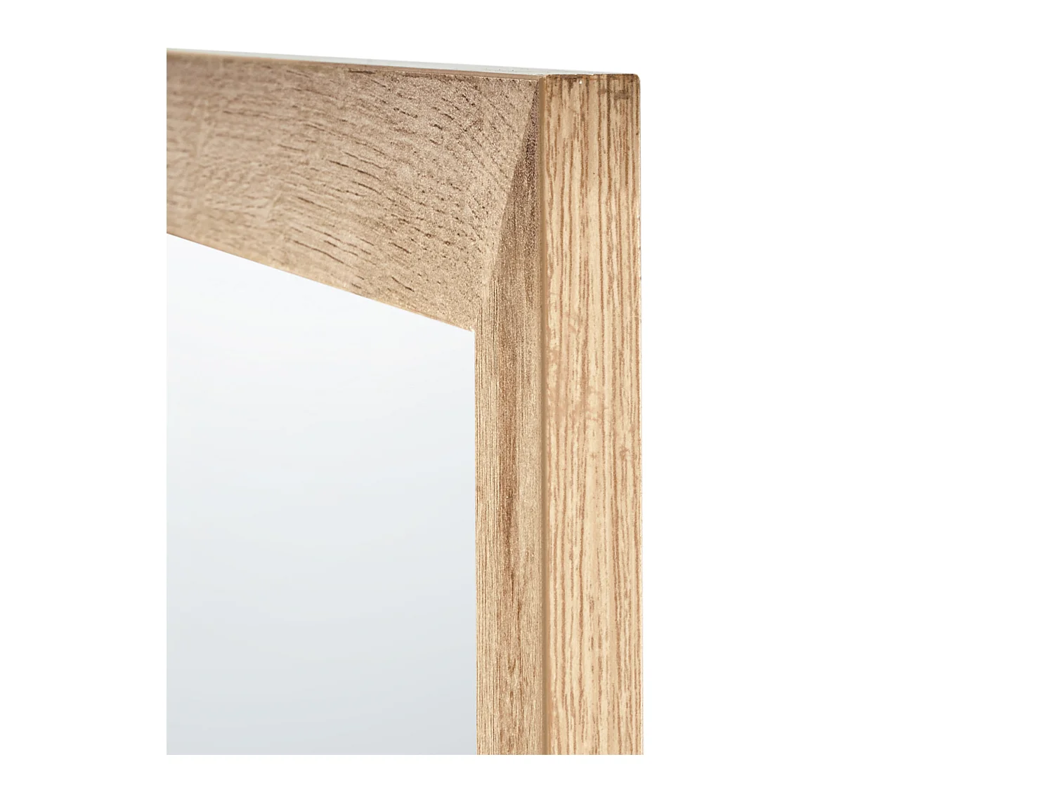 Wandspiegel ROSELL 60 cm 60 cm Holzwerkstoff Hellbraun