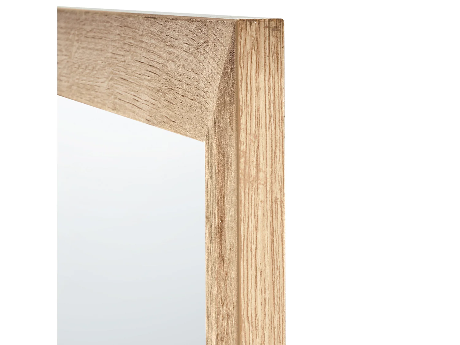 Wall Mirror ROSELL 60 cm 60 cm Light Brown