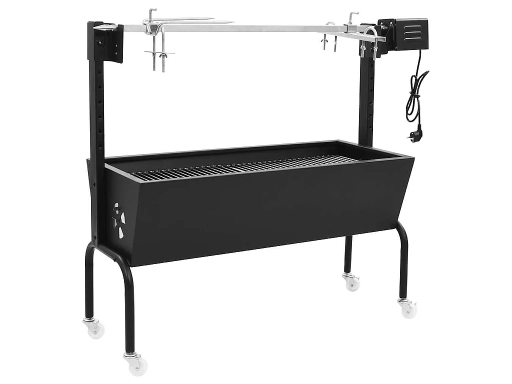 Rôtissoire pour barbecue électrique Acier inoxydable