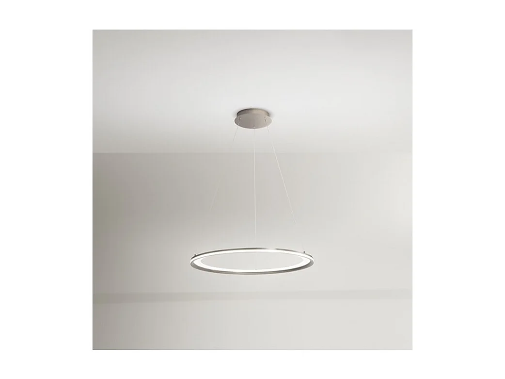 EDGE LED-Pendelleuchter 86W Titangrau Perenz
