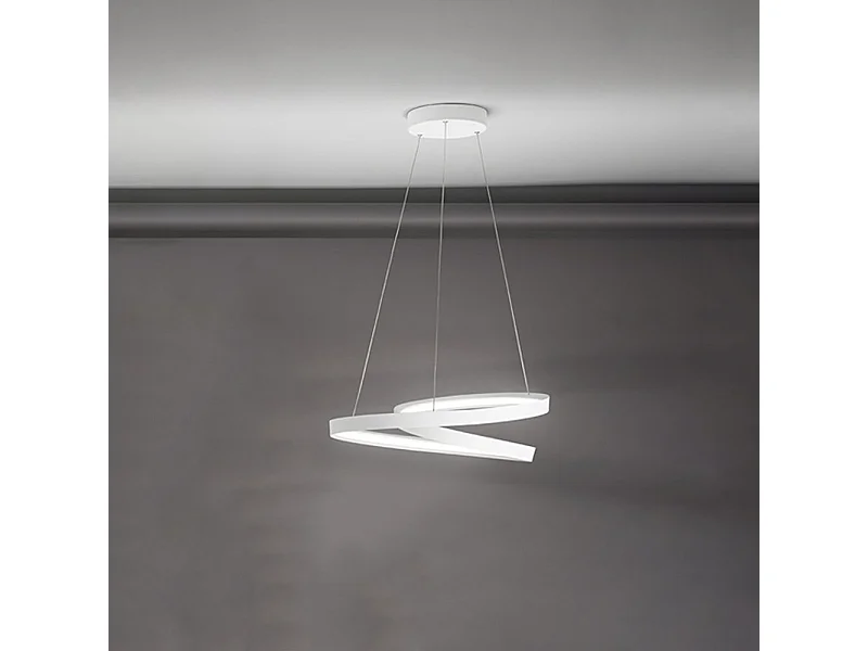 Lustre suspendu LED blanc Ritmo 6620 B LC PERENZ