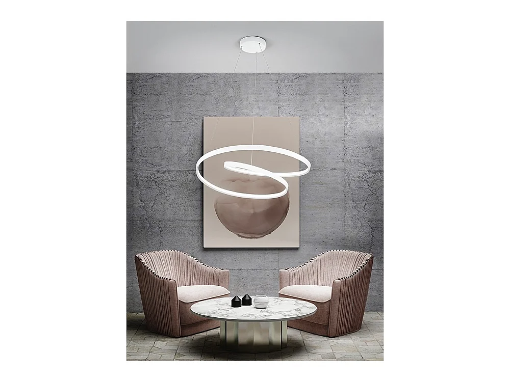 Ritmo white LED pendant lamp 6618 B LC PERENZ