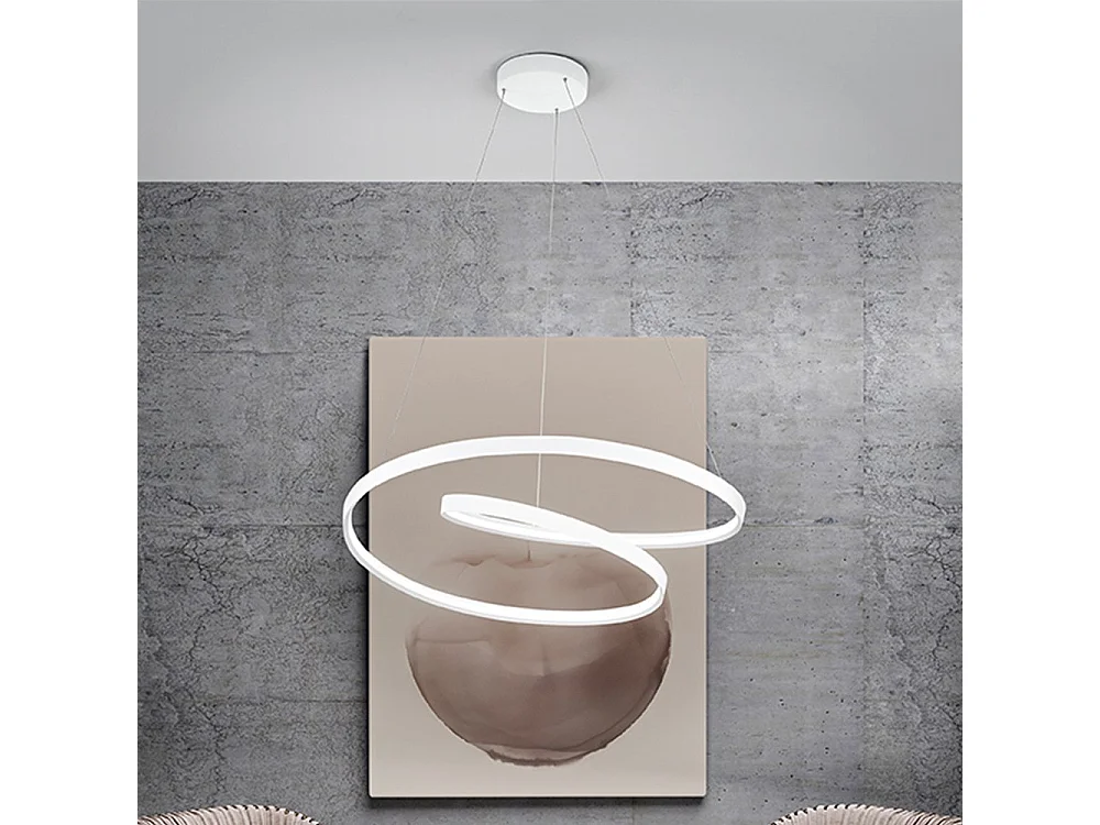 Lustre suspendu LED blanc Ritmo 6618 B LC PERENZ