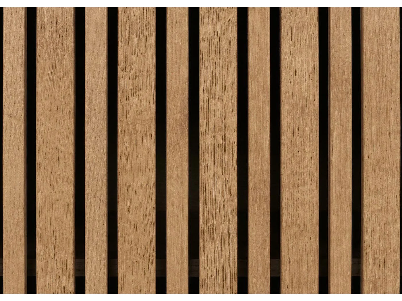 Buffet MCW-M48,  naturel, tiroirs blancs