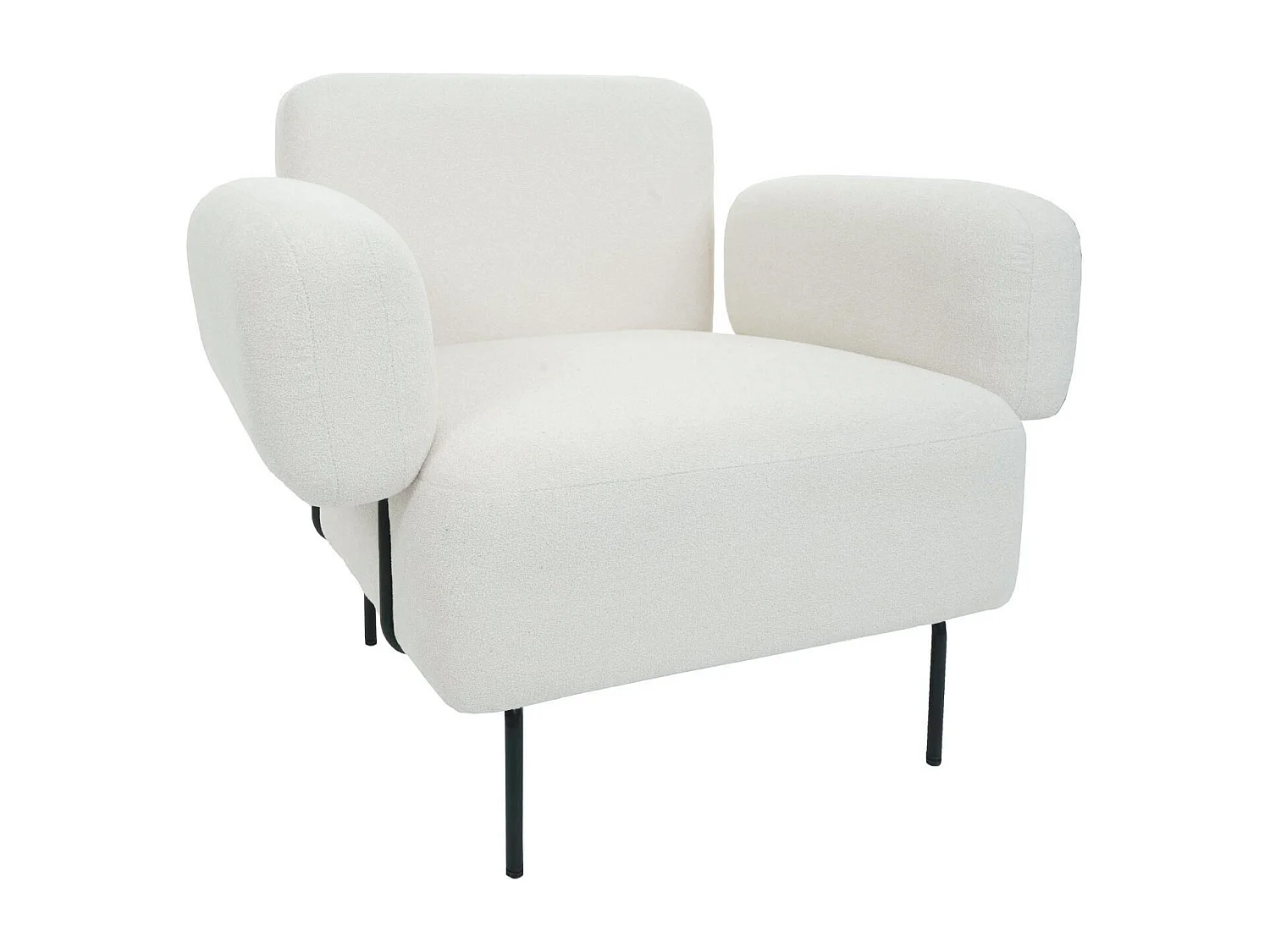 Fauteuil de salon MCW-L83b