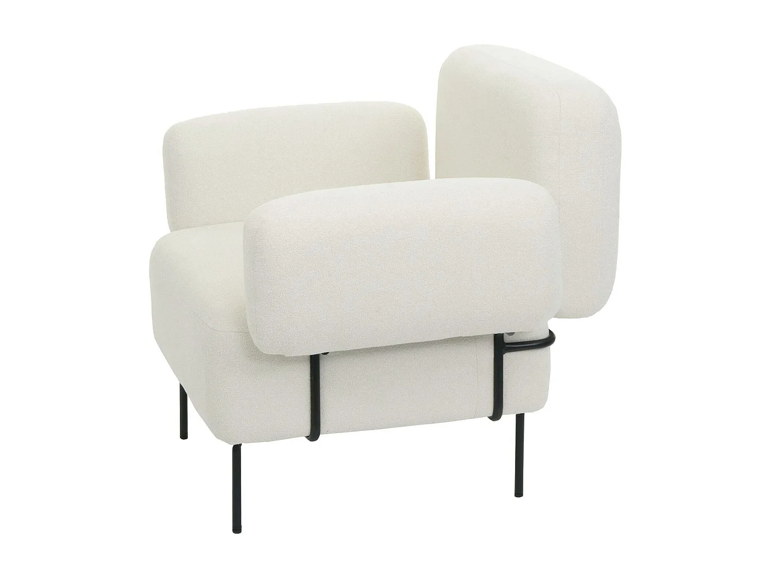 Fauteuil de salon MCW-L83b