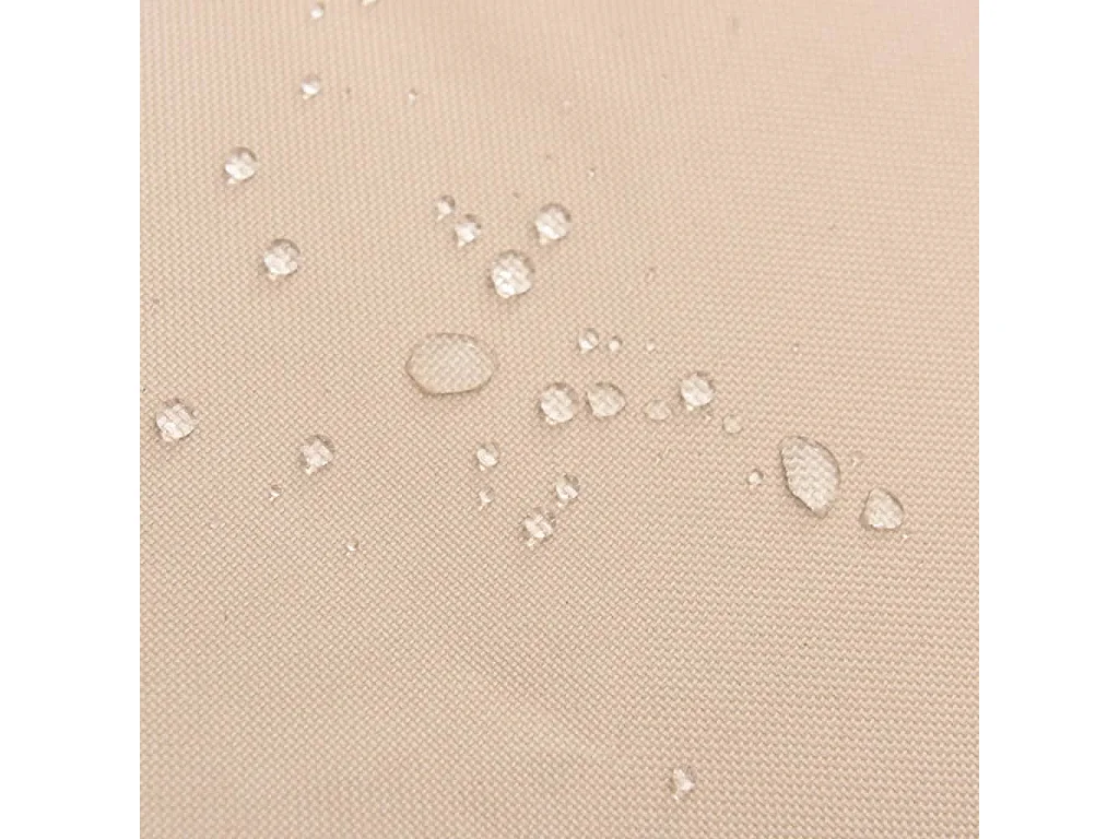 Tuinmeubelhoezen 2 st Ø 244x71 cm 600D oxford stof zwart