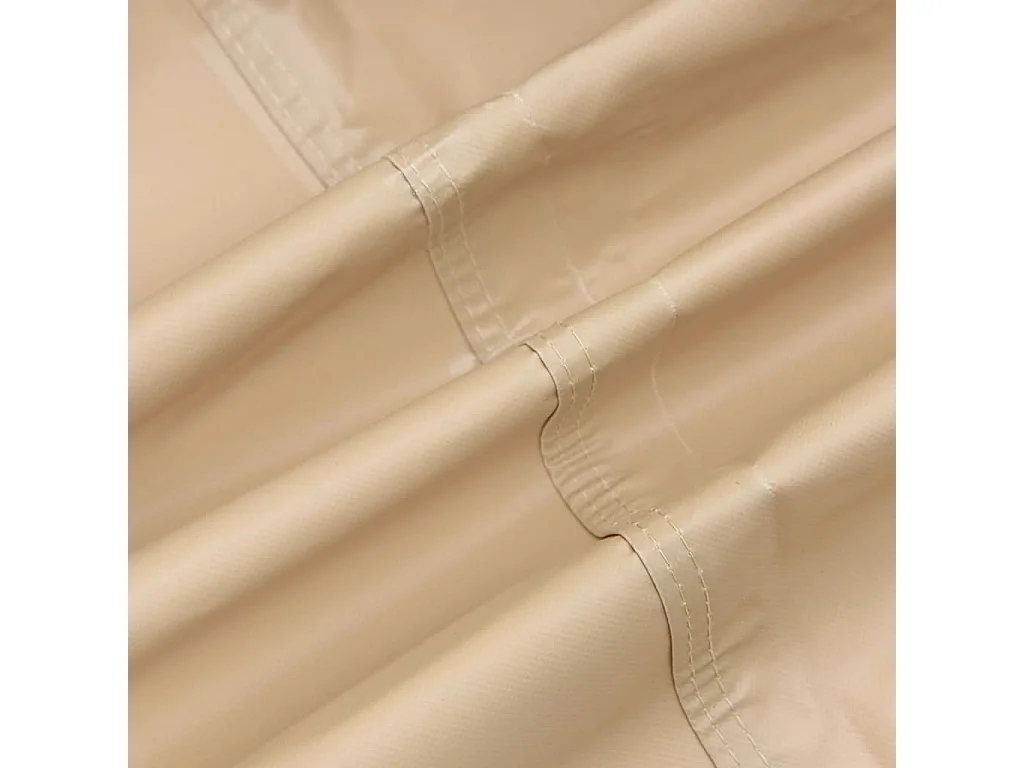 Housses de salon de jardin 2 pcs Ø 244x71 cm 600D tissu oxford