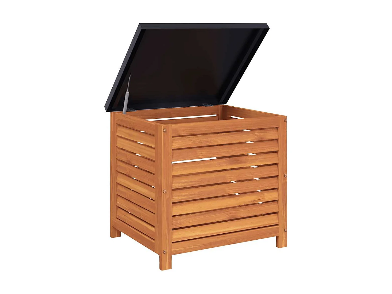 Boîte de rangement de jardin 60x50x55 cm bois d'eucalyptus