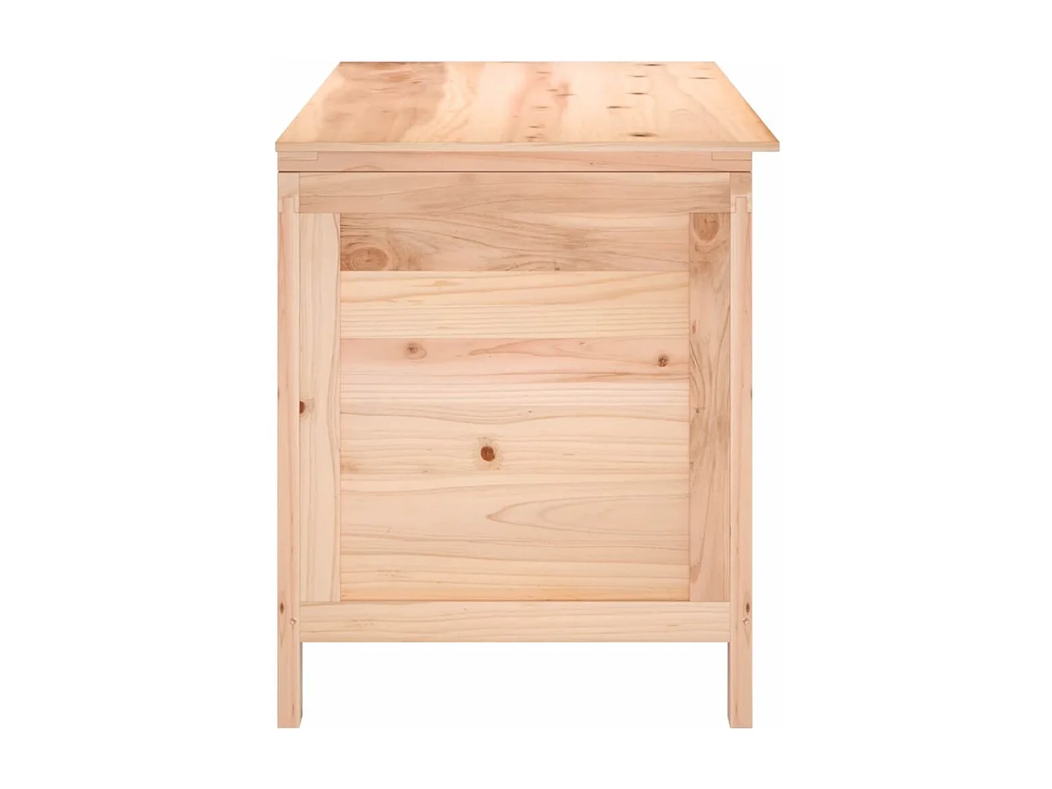 Gartentruhe 99x50x56,5 cm Massivholz Tanne