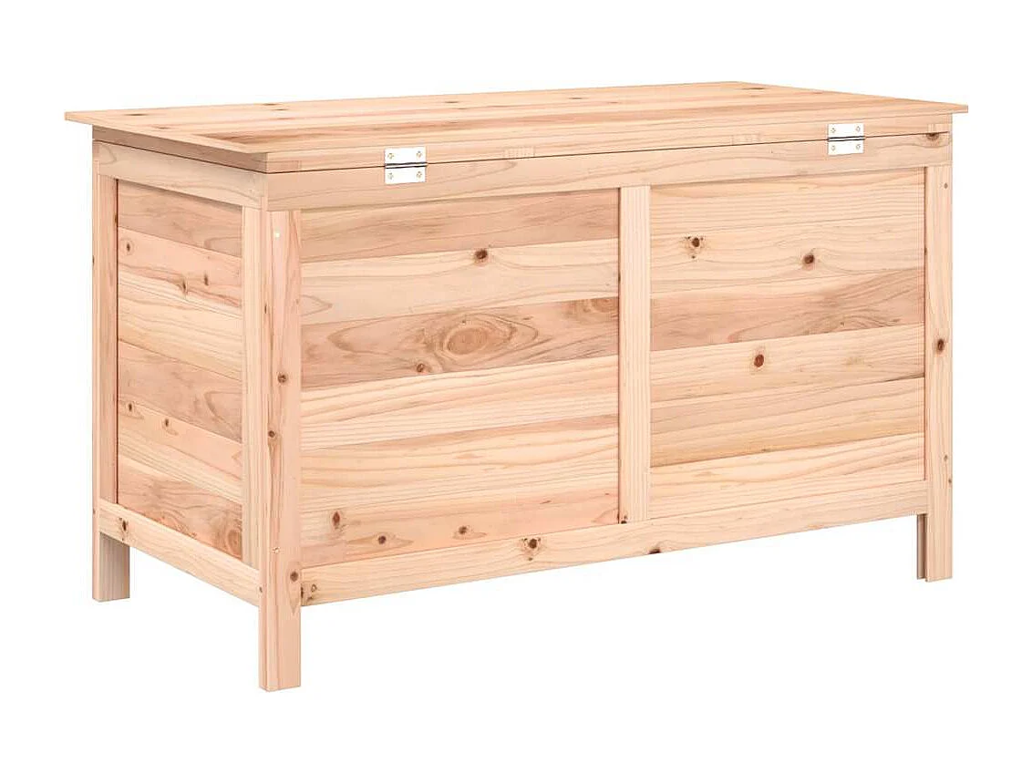 Gartentruhe 99x50x56,5 cm Massivholz Tanne