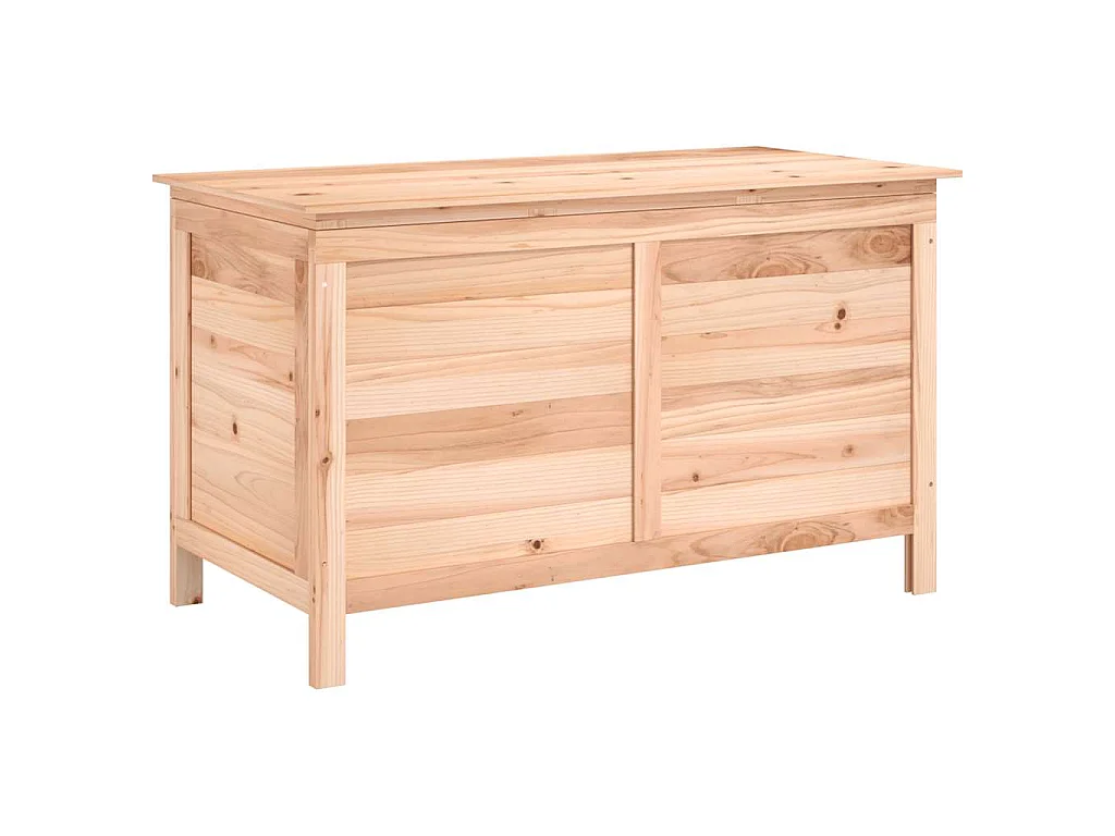 Gartentruhe 99x50x56,5 cm Massivholz Tanne