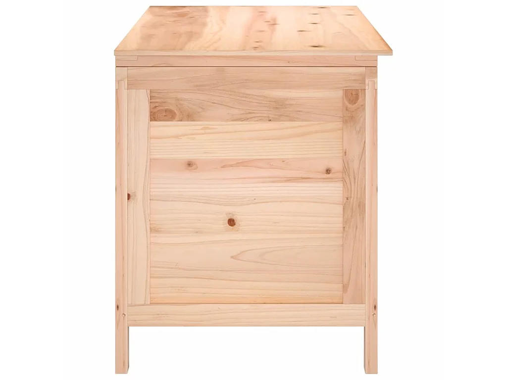 Gartentruhe 99x50x56,5 cm Massivholz Tanne