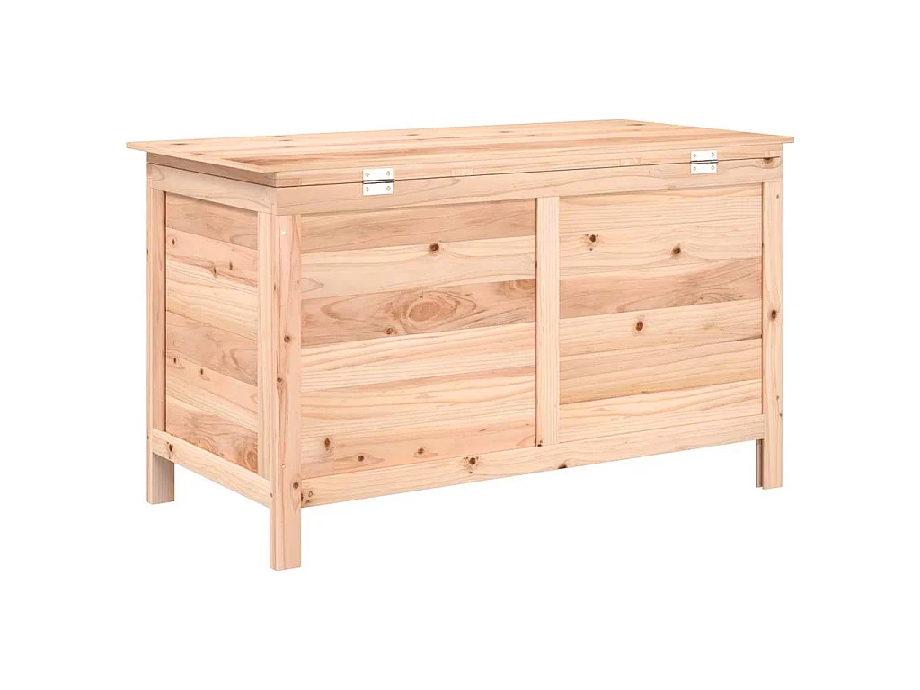 Gartentruhe 99x50x56,5 cm Massivholz Tanne