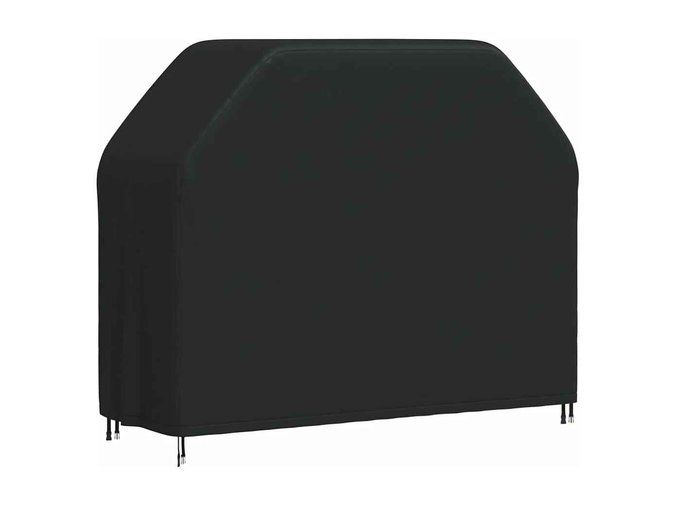 Grillabdeckungen 2 Stk. 140x58x106 cm 420D Oxford-Gewebe