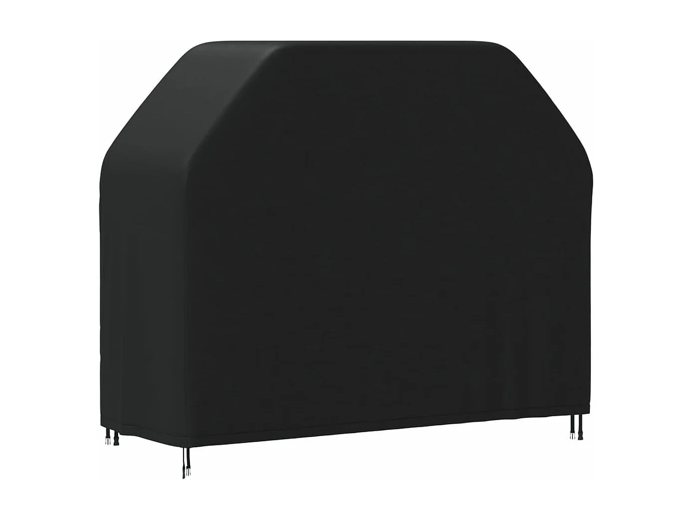 Grillabdeckungen 2 Stk. 140x58x106 cm 420D Oxford-Gewebe