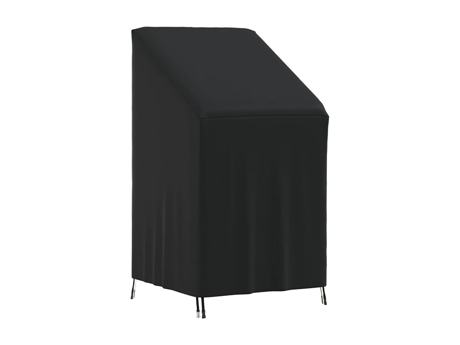 Capas para cadeira de jardim 2 pcs 70x70x85/125 cm oxford 420D