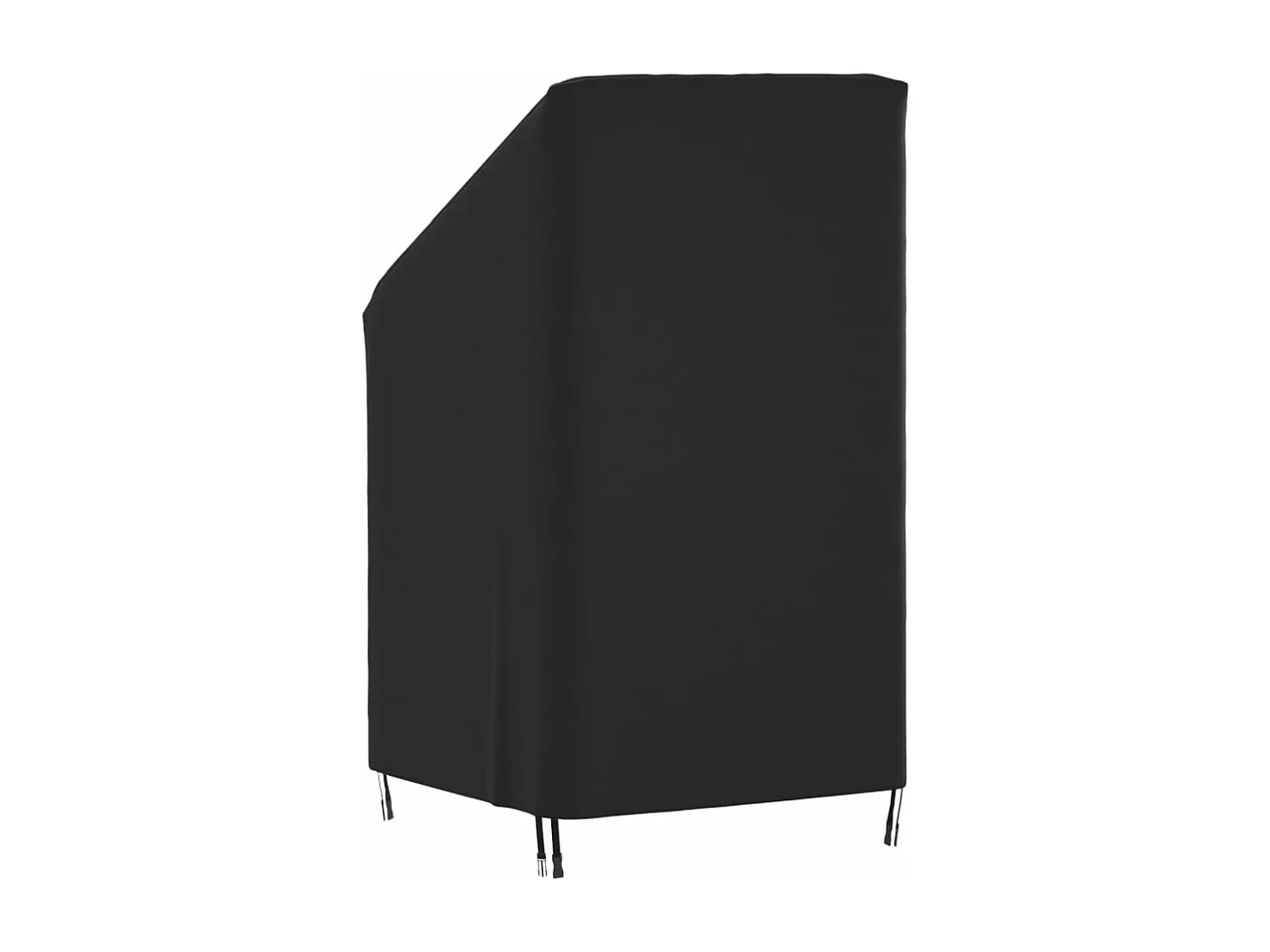 Capas para cadeira de jardim 2 pcs 70x70x85/125 cm oxford 420D