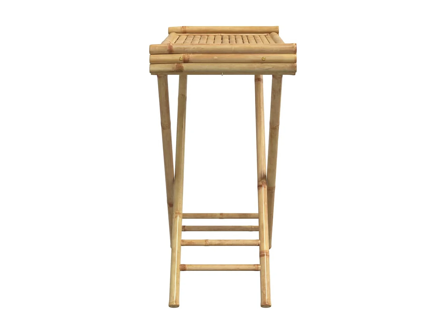 Dienbladtafel inklapbaar 70,5x42,5x80 cm bamboe