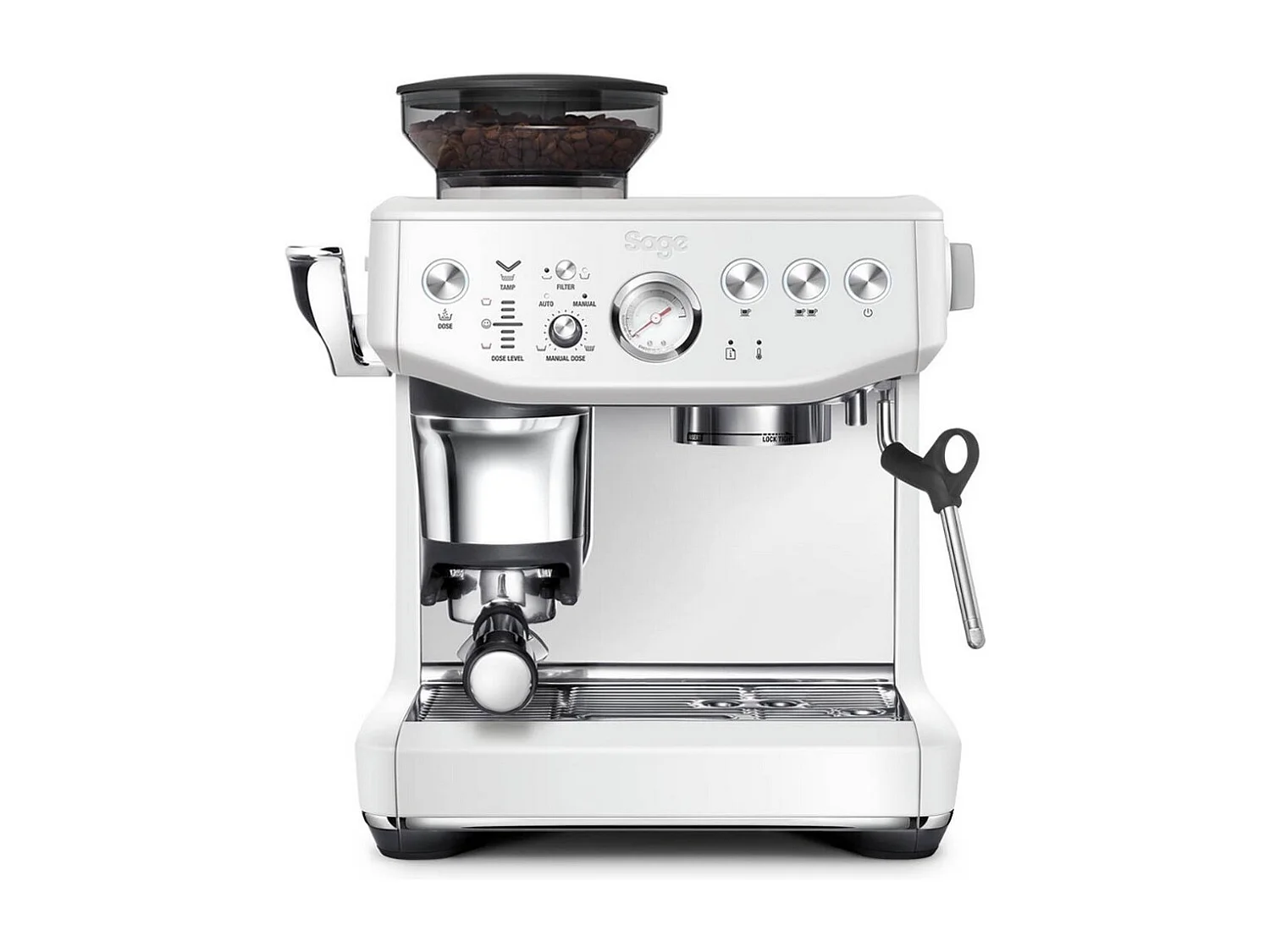 Sage Machine à expresso 15 bars, the barista touch impress, sel de mer - SES876SST4EEU1