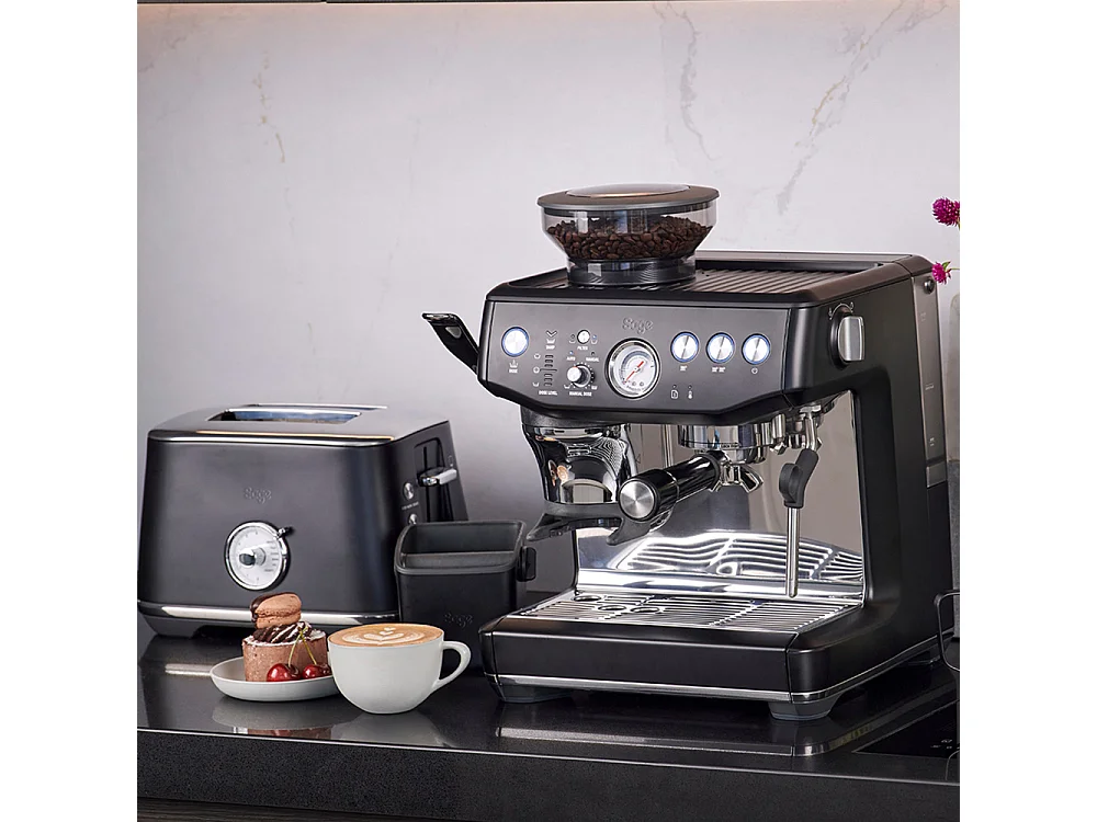 Sage Machine à expresso 15 bars, the barista touch impress, inox / noir - SES876BST4EEU1