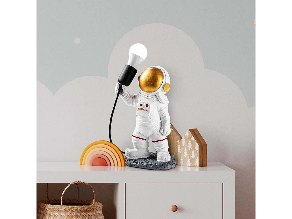 Décoration avec lampe intégrée Astronaute