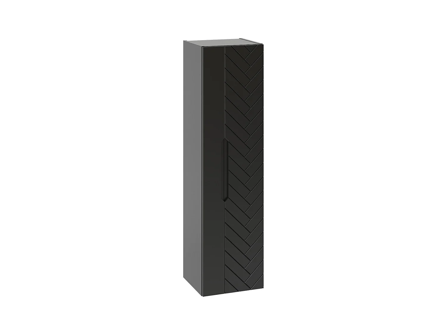 Set di mobili da bagno con lavabo Daria nero 60cm