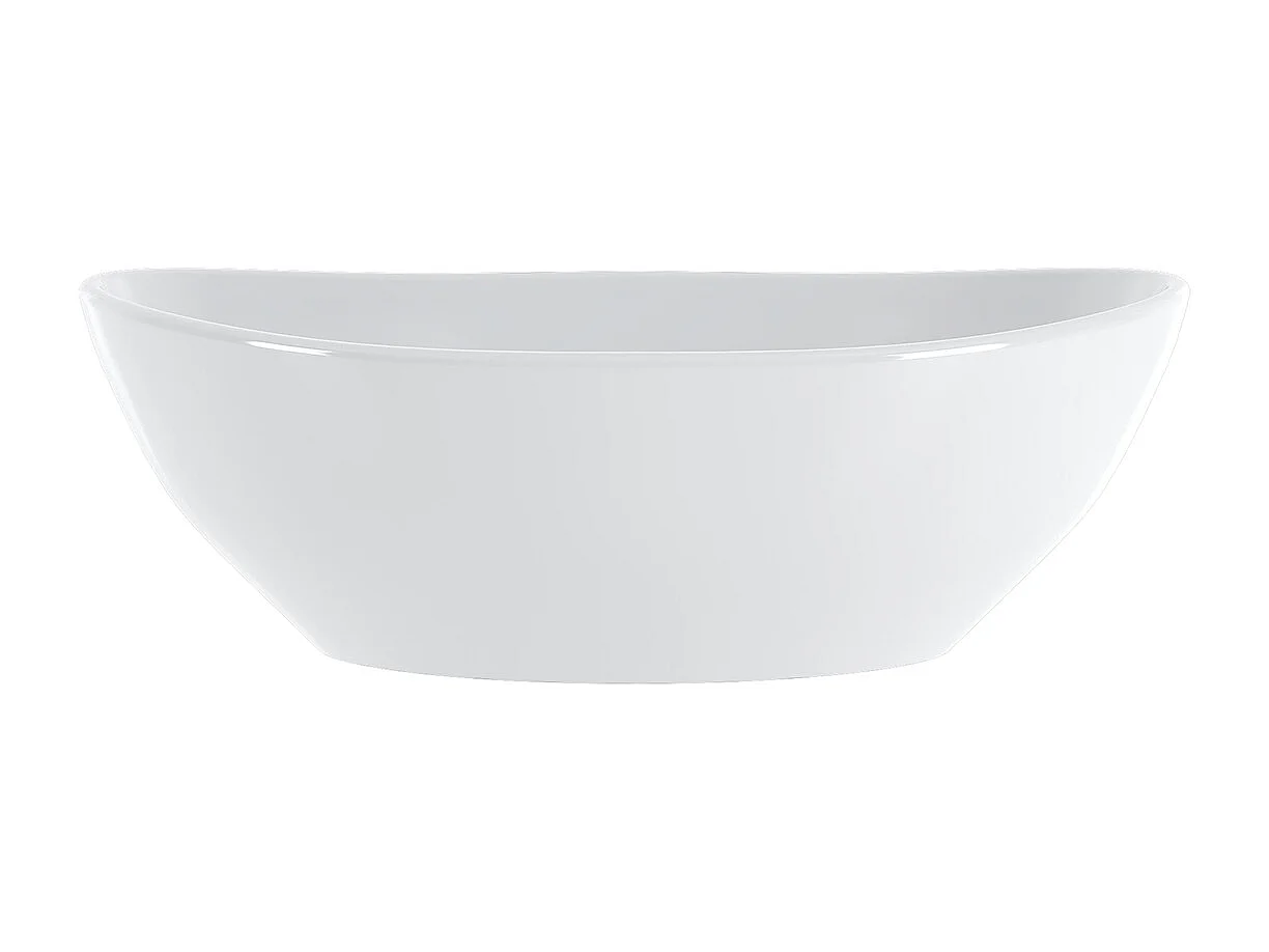 Enkele wastafel 60cm op poten Daria Zwart