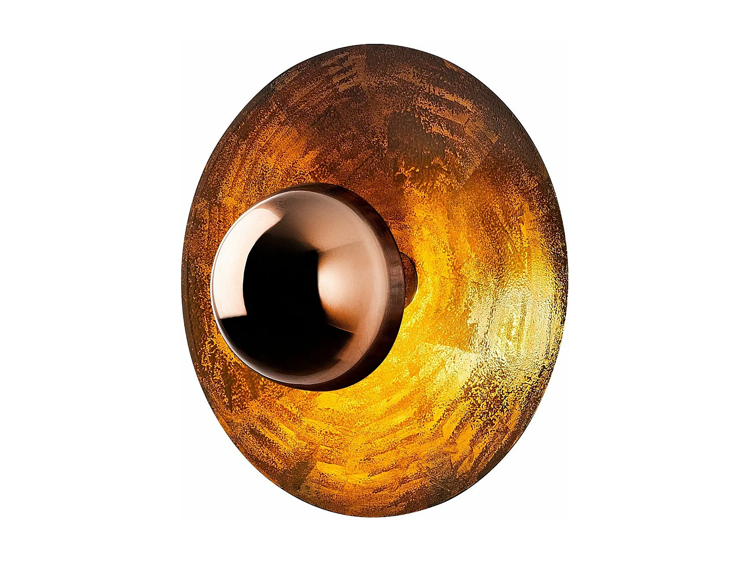 Applique murale Jerelis D38cm Métal Cuivre