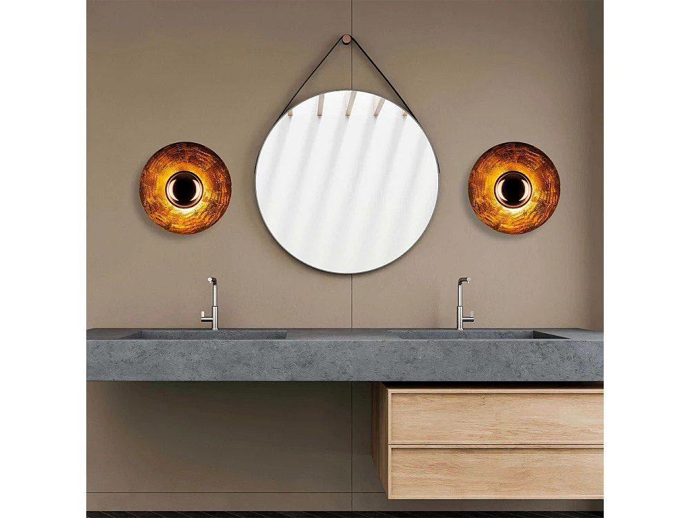 Applique murale Jerelis D38cm Métal Cuivre